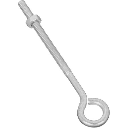 1/4 In. x 5 In. Zinc Eye Bolt with Hex Nut